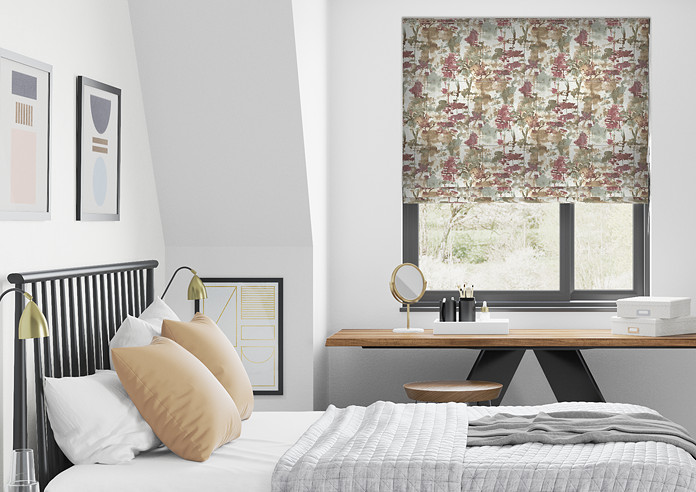 Al Fresco, Blossom - Roman Blind - Image 3